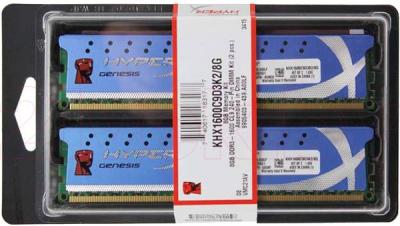 Оперативная память DDR3 Kingston KHX1600C9D3K2/8G - общий вид