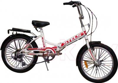 Велосипед STELS Pilot 450 (White-Red) - общий вид