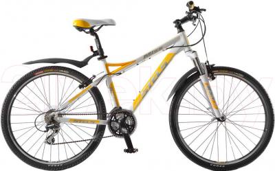 Велосипед STELS Miss 8500 (White-Yellow) - общий вид