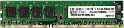 Оперативная память DDR3 Apacer 8GB DDR3 PC3-10600 (AU08GFA33C9TBGC)