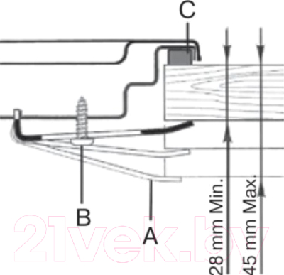 Электрическая варочная панель Zigmund & Shtain CNS 95.6 DX