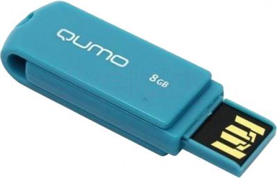Usb flash накопитель Qumo Twist 8GB (Turquoise) - общий вид