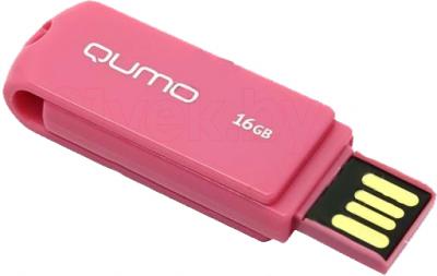 Usb flash накопитель Qumo Twist 8GB (Rosewood) - общий вид