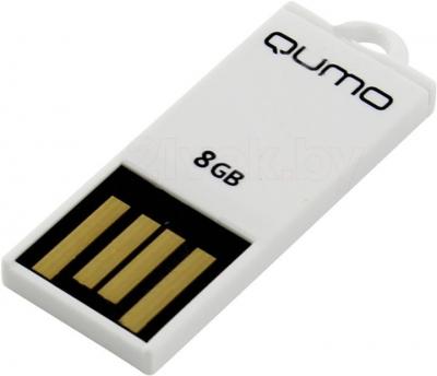 Usb flash накопитель Qumo Sticker 8Gb (White) - общий вид