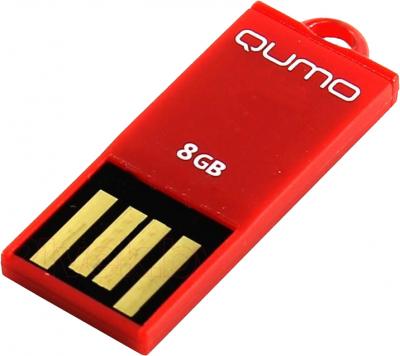 Usb flash накопитель Qumo Sticker 8Gb (Red) - общий вид