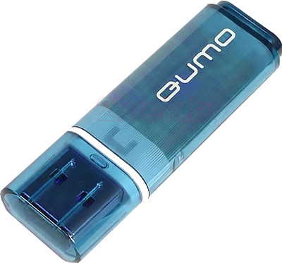Usb flash накопитель Qumo Optiva 01 8GB (Blue) - общий вид