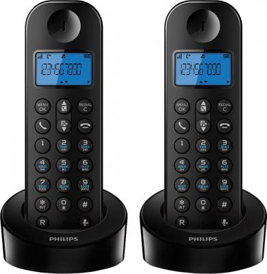 Беспроводной телефон Philips D1202B/51 - общий вид