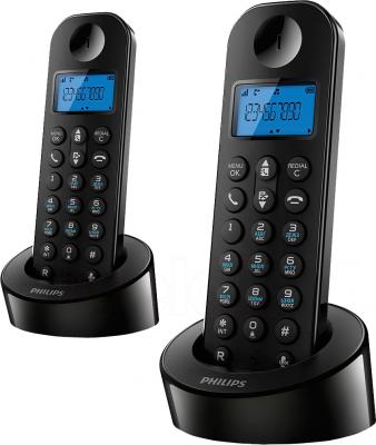 Беспроводной телефон Philips D1202B/51 - общий вид