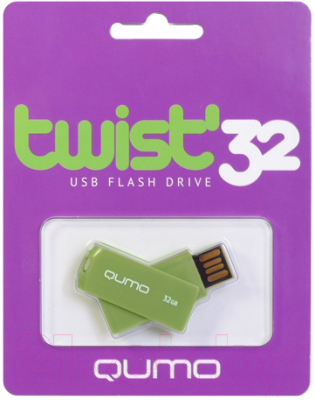 Usb flash накопитель Qumo Twist 32Gb (Pistachio)