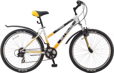 Велосипед STELS Miss 5000 (16, White-Yellow) - общий вид