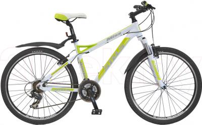 Велосипед STELS Miss 8100 (White-Green) - общий вид