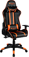 Кресло геймерское Canyon Fobos CND-SGCH3 (черный/оранжевый) - 