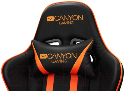 Кресло геймерское Canyon Fobos GС-3 / CND-SGCH3 (черный/оранжевый)