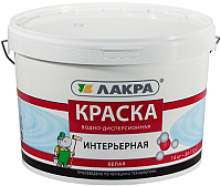 

Краска Лакра, Интерьерная водно-дисперсионная
