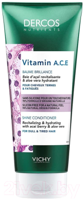 Кондиционер для волос Vichy Dercos Nutrients Vitamine A C E (200мл)