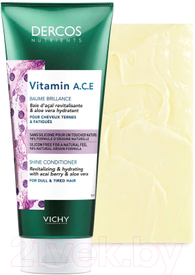 Кондиционер для волос Vichy Dercos Nutrients Vitamine A C E (200мл)