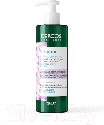 Шампунь для волос Vichy Dercos Nutrients Vitamine A C E (250мл)