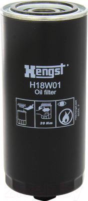 

Масляный фильтр Hengst, H18W01