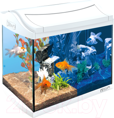Аквариумный набор Tetra AquaArt LED Goldfish / 708295/245143 (белый)