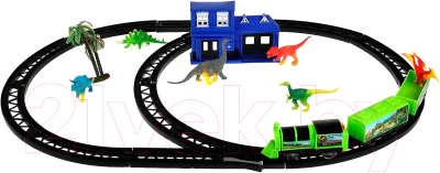 Железная дорога игрушечная Играем вместе Парк динозавров / ZY922169-R