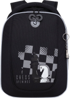 Школьный рюкзак Grizzly RAf-393-10 (черный) - 