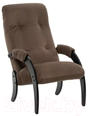Кресло мягкое Импэкс 61 (венге текстура/V 23)