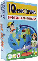 

Развивающий игровой набор, IQ-викторина. Вокруг света за 64 карточки / 4610144873710