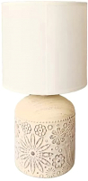 Прикроватная лампа Лючия 652 Инди (бежевый/белый) - 