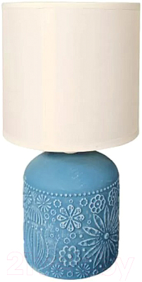 Прикроватная лампа Лючия 652 Инди (небесно-синий/белый)