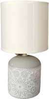 Прикроватная лампа Лючия 652 Инди (серый/белый) - 