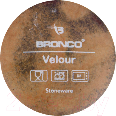 Салатник Bronco Luster 470-423 (коричневый)