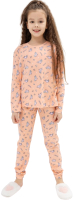 Пижама детская Mark Formelle 567726 (р.104-56, единороги на персиковом) - 
