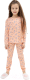Пижама детская Mark Formelle 567726 (р.122-60, единороги на персиковом) - 