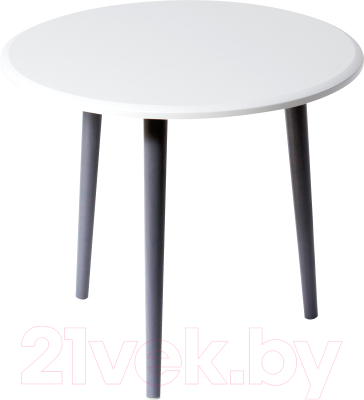 Журнальный столик Мебелик Манхэттен (белый/серый)
