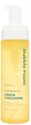 Пенка для умывания Eunyul Vita Balance Green Tangerine Bubble Foam (200мл)