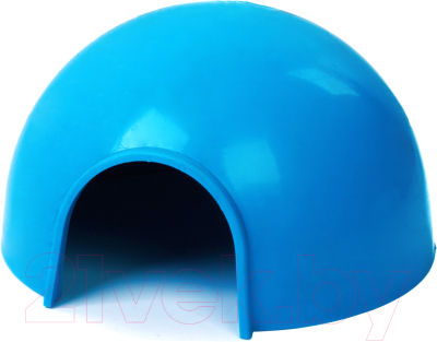 Домик для клетки Voltrega 0315913/blue (голубой)