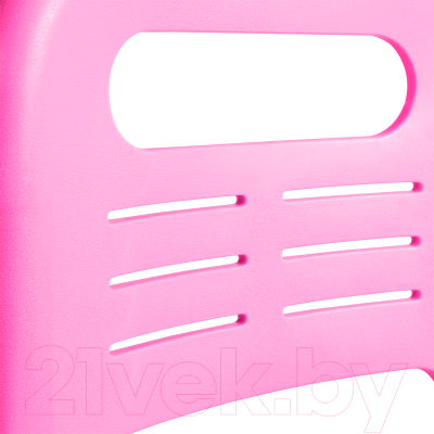 Парта+стул Anatomica Avgusta Comfort с ящиком и подставкой (белый/розовый)