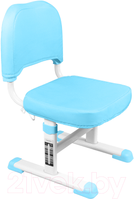 Парта+стул Anatomica Avgusta Comfort с ящиком и подставкой (клен/голубой)