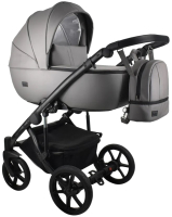 Детская универсальная коляска Bexa Air Eco 2 в 1 (05, серая кожа) - 