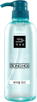 Гель для укладки волос Mise En Scene Style Care Professional Strong Hold Hard Hair Gel (500мл)