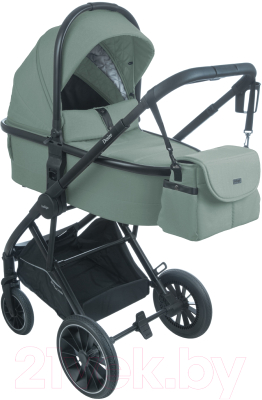 Детская универсальная коляска INDIGO Desire 2 в 1 (зеленый)