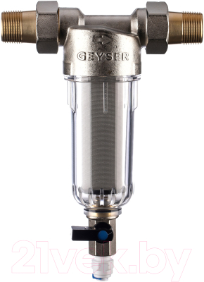 Магистральный фильтр Гейзер Бастион 111 3/4" (для холодной воды)