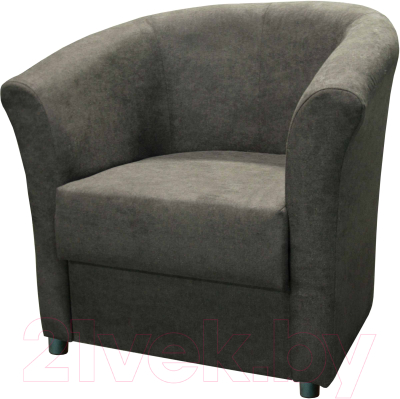 Кресло мягкое Домовой Мажор 1 (Evento Carbon Black)