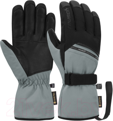 Перчатки лыжные Reusch Morris Gore-Tex / 6201375-6677 (р-р 7, Frost Gray/Black)