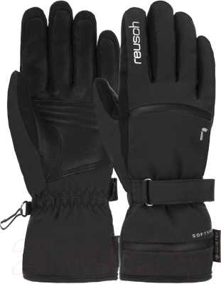 Перчатки лыжные Reusch Alessia Gore-Tex / 6231322-7702 (р-р 7.5, Black/Silver)