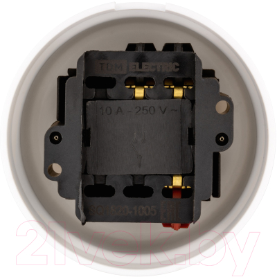 Выключатель TDM Виви SQ1820-1005 (белый)