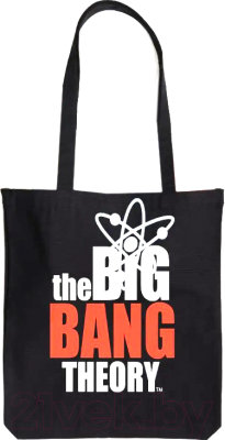 Изображение товара Сумка-шоппер Эксмо Теория большого взрыва / 9785041682170 (черный)