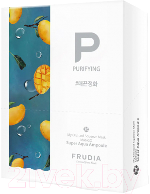 Набор масок для лица Frudia My Orchard Seeze Mask Mango (10шт)