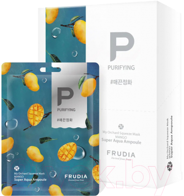 Набор масок для лица Frudia My Orchard Seeze Mask Mango (10шт)