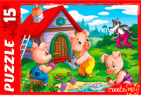 

Развивающая игра РЫЖИЙ КОТ, Три поросенка / ПУ15-0454